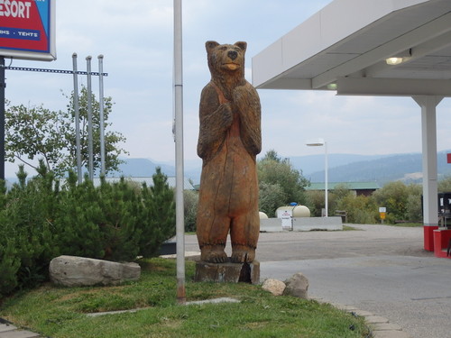 GDMBR: Gasoline Station Attractions, Bullwinkle and Yogi.